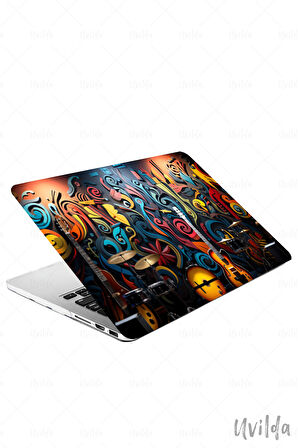 MacBook Air 15 A3114 A2941 uyumlu Nefes-16 TPU Msoft Melodi ve Müzik