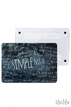 MacBook Pro 13 A2338 A2289 A2251 A2159 A1989 A1708 A1706 uyumlu Kaos-13 Msoft UV Kapak Denklem