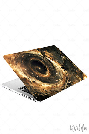 MacBook Air 15 A3114 A2941 uyumlu Nefes-18 Kapak Msoft Kara Delik
