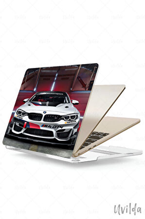 MacBook Pro 16 A2780 uyumlu Otomo-9 Msoft Önleyici BMW M4 DT4 Beyaz