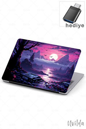MacBook Air 13.3 A2337 A2179 A1932 uyumlu Kaos-8 HD Premium Msoft Alacakaranlık