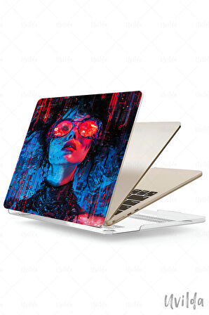 MacBook Air 13.6 A3113 A2681 uyumlu Nefes-9 Msoft UV Kapak Cyberpunk 2149