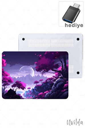 MacBook Pro 16 A2780 uyumlu Japon-14 HQ Msoft Ay Işığı ve Sakura