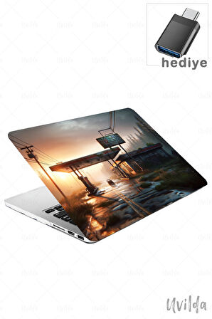 MacBook Pro 16 A2485 uyumlu Kaos-19 Msoft Ultra HD Benzin İstasyonu