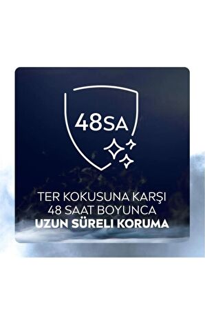 Nivea MEN Erkek Sprey Deodorant Fresh Active 150ml, Ter Kokusuna 48 Saat Etkili, Erkeksi Koku, Ferahlık