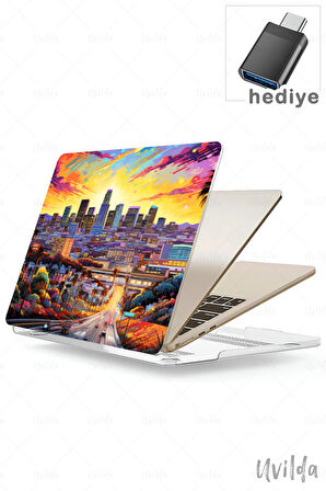 MacBook Pro 13 A2338 A2289 A2251 A2159 A1989 A1708 A1706 uyumlu Derin 11 Şeffaf Msoft Los Angeles