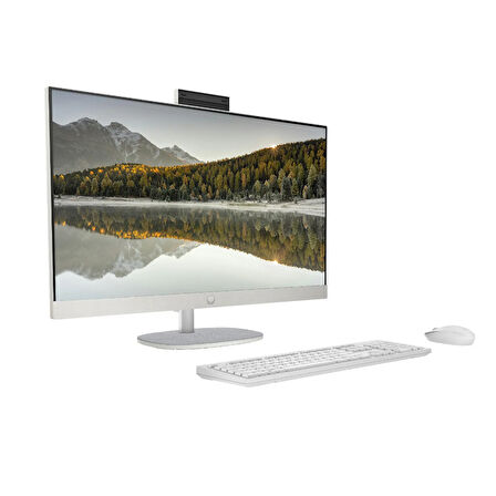HP 27-CR0004NT i7 1355U 12GB 512GB SSD Intel Graphics 27" FHD IPS FDOS All In One PC Beyaz & PER4