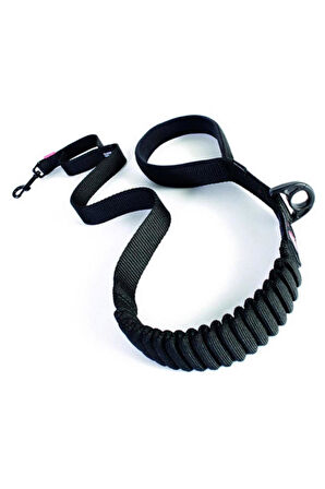 Ezydog Leash Zero Shock Köpek Gezdirme Kayışı Siyah (122cm)