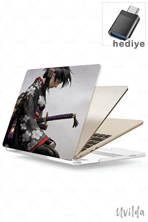 MacBook Pro 13 A2338 A2289 A2251 A2159 A1989 A1708 A1706 uyumlu Japon-23 UVMsoft Huzur Savaşçı
