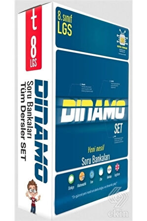 8. Sınıf Dinamo Tüm Dersler Soru Bankası Set