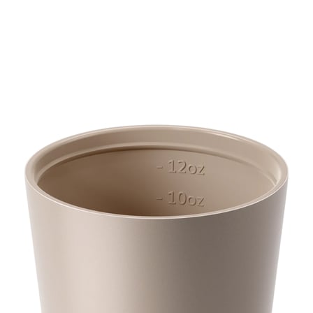 Made By Fressko Camino İ̇Çi Seramik Çelik Kahve Bardağı Yalıtımlı Termal Kupa Mug 340 Ml