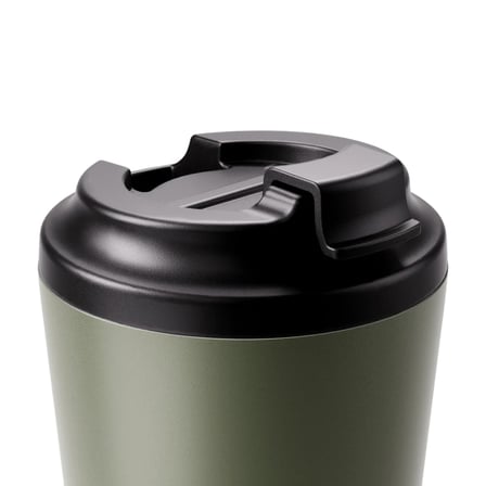 made by Fressko Camino İçi Seramik Çelik Kahve Bardağı Yalıtımlı Termal Kupa Mug 340 ml