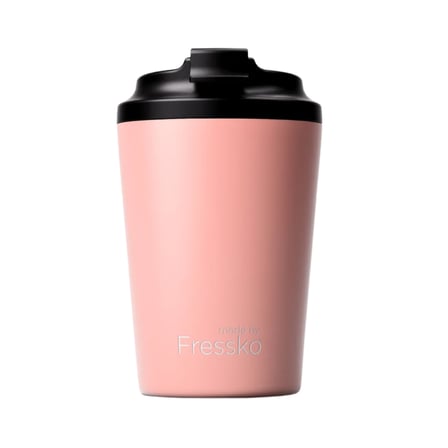 made by Fressko Camino İçi Seramik Çelik Kahve Bardağı Yalıtımlı Termal Kupa Mug 340 ml