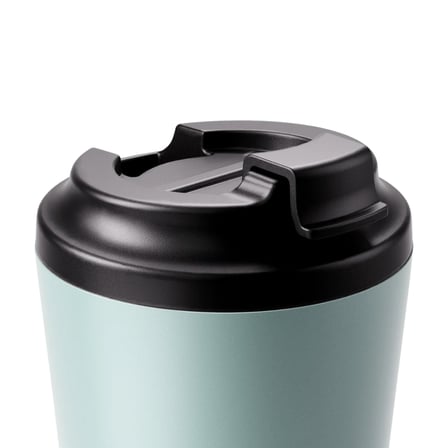 Made By Fressko Camino İ̇Çi Seramik Çelik Kahve Bardağı Yalıtımlı Termal Kupa Mug 340 Ml