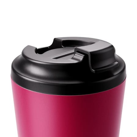 Made By Fressko Camino İ̇Çi Seramik Çelik Kahve Bardağı Yalıtımlı Termal Kupa Mug 340 Ml