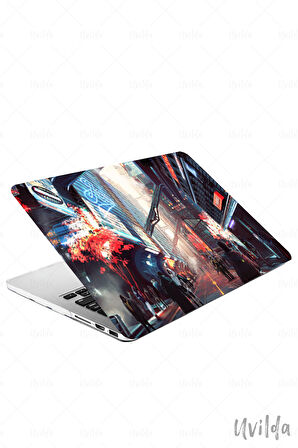 MacBook Air 13.3 A2337 A2179 A1932 uyumlu Japon-12 Msoft Fit Baskılı Ütopik Şehir