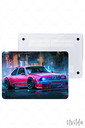 MacBook Pro 13 A2338 A2289 A2251 A2159 A1989 A1708 A1706 uyumlu Otomo-3 Msoft Koruma BMW 635 CSI Kırmızı 
