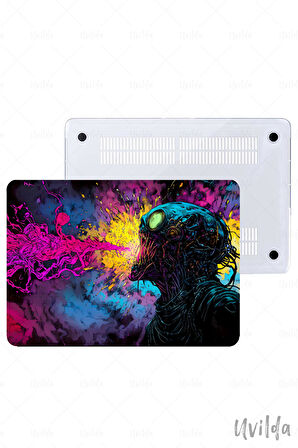 MacBook Pro 13 A2338 A2289 A2251 A2159 A1989 A1708 A1706 uyumlu Nefes-21 TPU Msoft Renk ve Çığlık