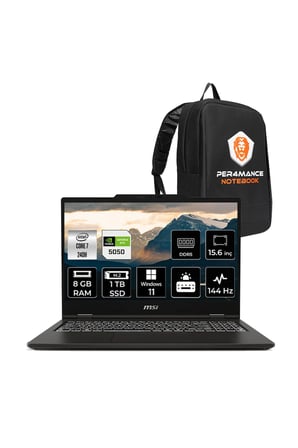 VENTUREPRO 15 Intel Core 7-240H 8GB 1TB SSD RTX5050/8GB 15.6'' FHD 144Hz W11H Laptop A2RWEG