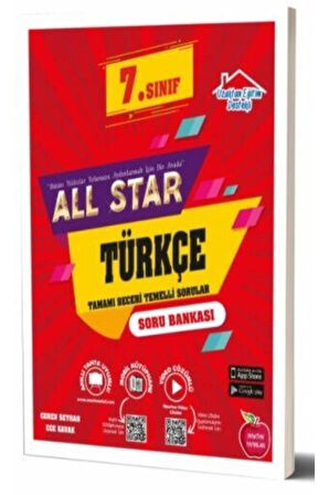 Newton 7. Sınıf All Star Türkçe Soru Bankası