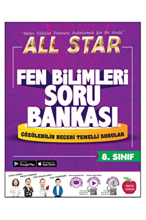 Newton 8. Sınıf Lgs Fen Bilimleri All Star Soru Bankası
