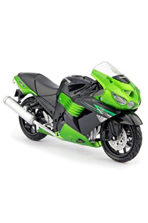 Yeşil Canavar Kawasaki ZX-14 Efsanesi Evine Geliyor: 1:12 Model Motor