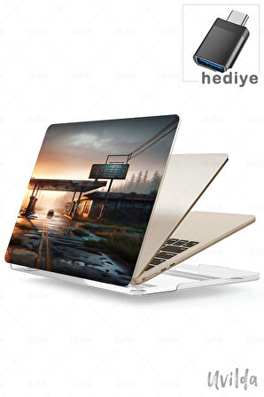 MacBook Pro 13 A2338 A2289 A2251 A2159 A1989 A1708 A1706 uyumlu Kaos-19 Msoft Önleyici Benzin İstasyonu