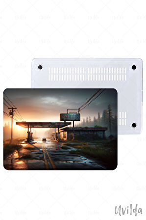 MacBook Pro 13 A2338 A2289 A2251 A2159 A1989 A1708 A1706 uyumlu Kaos-19 Msoft Önleyici Benzin İstasyonu