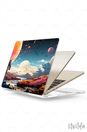 MacBook Pro 16 A2780 uyumlu Kaos-22 Msoft UV Kapak Macera Astronot