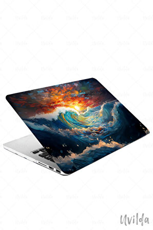 MacBook Air 13.3 A2337 A2179 A1932 uyumlu Derin 4 Laptop Msoft Gün Dalgalar