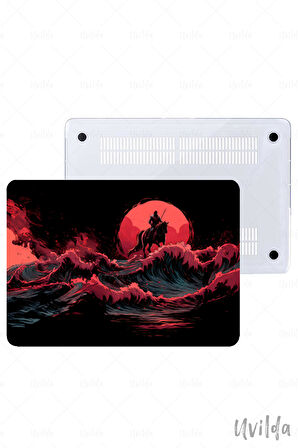 MacBook Pro 13 A2338 A2289 A2251 A2159 A1989 A1708 A1706 uyumlu Nefes-11 UVMsoft Kızıl Dalgalar
