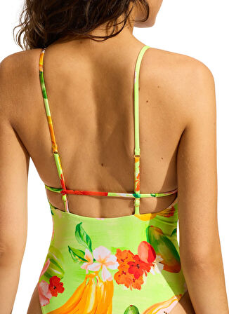 Seafolly Sarı Kadın Mayo 11071-235