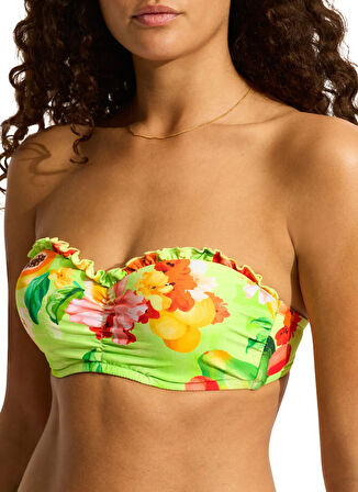 Seafolly Sarı Kadın Bikini Üst 31438-235
