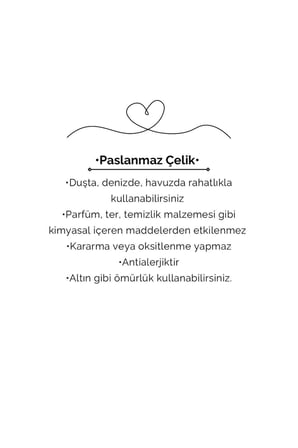 Çelik Rose Gold Taşlı Karima Küpe -kararma Apmaz-