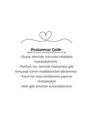 Çelik Gold Pembe Mineli Mers Model Enna Küpe -kararma Yapmaz Gümüş Tek Ebat Çelik