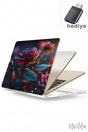 MacBook Pro 13 A2338 A2289 A2251 A2159 A1989 A1708 A1706 uyumlu Derin 10 Msoft Darbe Emici Güller Tomurcuk