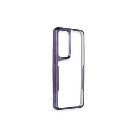 Samsung Galaxy A24 4g Kılıf Boyi Silikon Kapak - Derin Mor