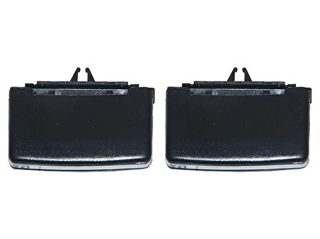 Klima/Kalorifer Izgara Kulpu W204 Set:2ad Ön Siyah