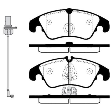 Audi A5 2007-2017 Fren Balata Ön 4G0 698 151 AA Nextpart
