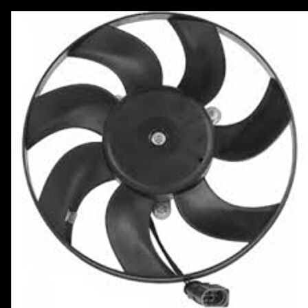 Volkswagen Golf7 Golf8 18 Ve Sonrası Uyumlu Fan Motoru Davlumbazlı 400mm 9 Kanat 1115208 00 WISCO