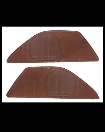 BMW Kapı Hoparlör Kapağı F10+LCI Ön; Set Kahve