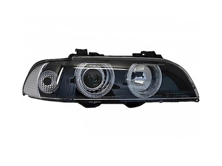 BMW E39 2001-2003 Komple Far Sağ Siyah Beyaz Sinyal 63126902426 Wender