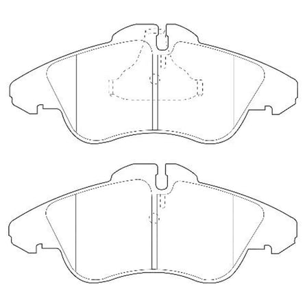 Mercedes-benz Sprinter 1995-2006 Fren Balata Ön A002 420 3920 Nextpart