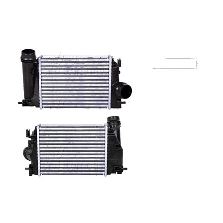 Renault Megane 4 Talisman 2013- Turbo Radyatörü Intercooler 282X217X62 144614EA0A Wisco