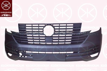 VW T6 2019- Tampon Ön Siyah Sisli Sensorlu TUV Belgeli 7LA807217A9B9 Poliplast