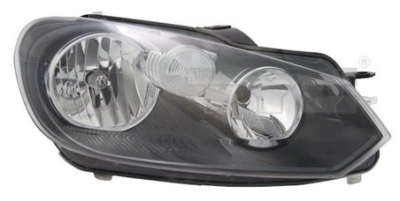 VW Golf 6 GTI (2008-2013 Arasi Golf 6 Icin Uyumludur) Far Seti Sol Sağ Cift Mercek 7.5 Gorunum J LED 5G1941005E Wisco