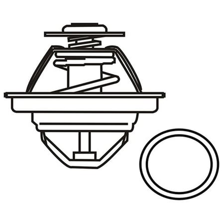 Opel Astra 1986- Termostat 92° TH489892 Vernet