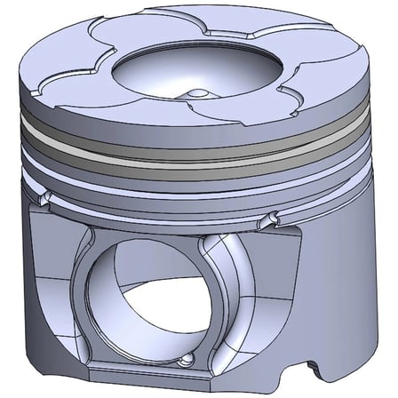 Opel Vectra B Omega B 1997-2002 Piston Sekman 84.00 STD 9129271 Goetze