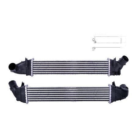 Dacia Logan (ls) 1.5 DCI 2006-2008 Turbo Radyatörü Intercooler 530X100X40 6001548727 Wisco