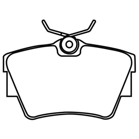 VW Transporter 1990-2003 Fren Balata Arka Fisli 7D0 698 451 F Nextpart